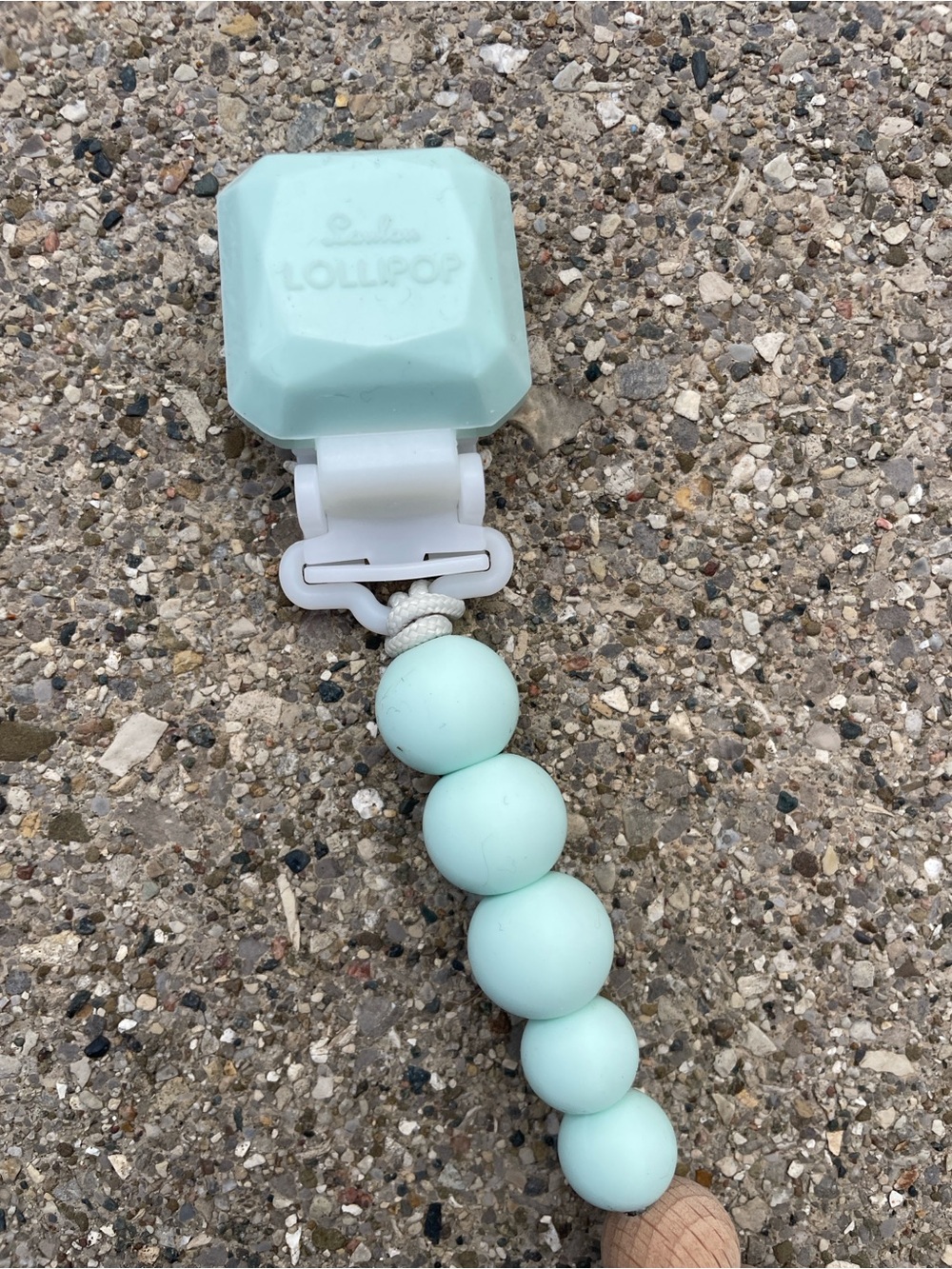 Baby Pacifier Clips with Teether - Picture 3 of 7